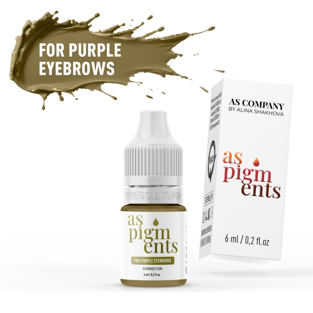 FOR PURPLE EYE BROWS