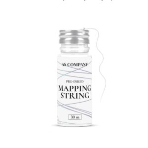 AS Company Beyaz Çizim İpi 30 m – Pre-Inked Mapping String