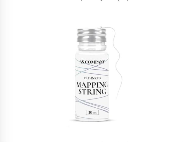 AS Company Beyaz Çizim İpi 30 m – Pre-Inked Mapping String