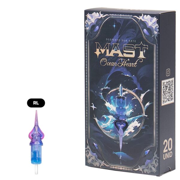 Mast Ocean Heart 1001RL 0.30 Tekli Kartuş İğne